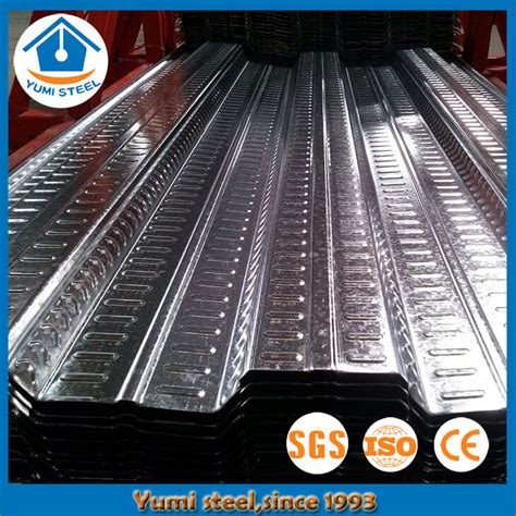 corrugated sheet metal decking|corrugated metal for concrete deck.